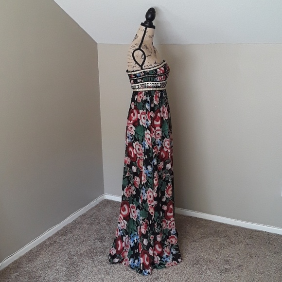 Pearl Georgina Chapman Floral Gypsy Dress - Picture 4 of 15